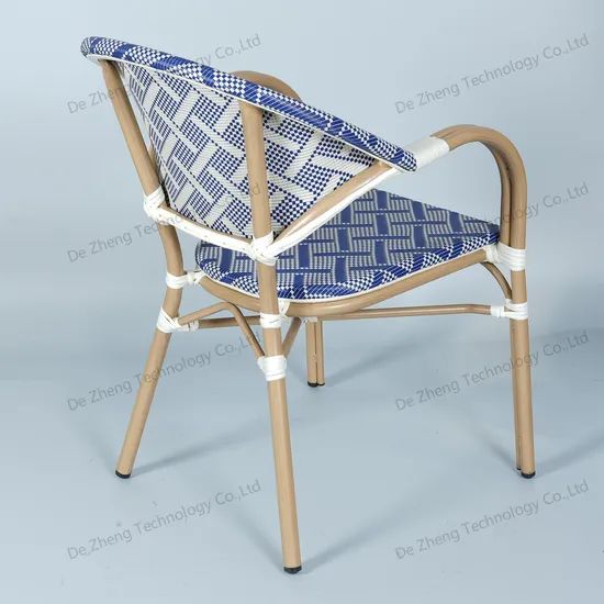 Patio Dining Set Outdoor Textilene Mesh Dining Chair for Bar Restaurant - Image 5