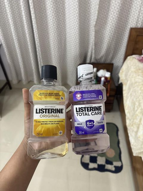 Top Selling for Listerine Original 750ml Oral Care Mouthwash Authentic Flavor 2 Bottle Pack - Image 2