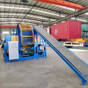 Psj-1200 Rubber Tyre Recycling / Tire Shredding Machine Size 20cbm Voltage 380V Motor 22kw*2 Weight 4500kg Trademark OULI - Image 3