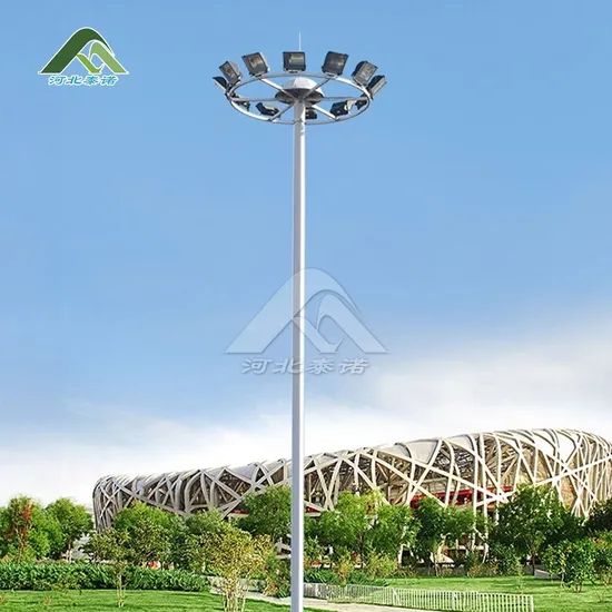 Tainuo High Performance Customized Flood Light Steel High Mast Pole - Image 5