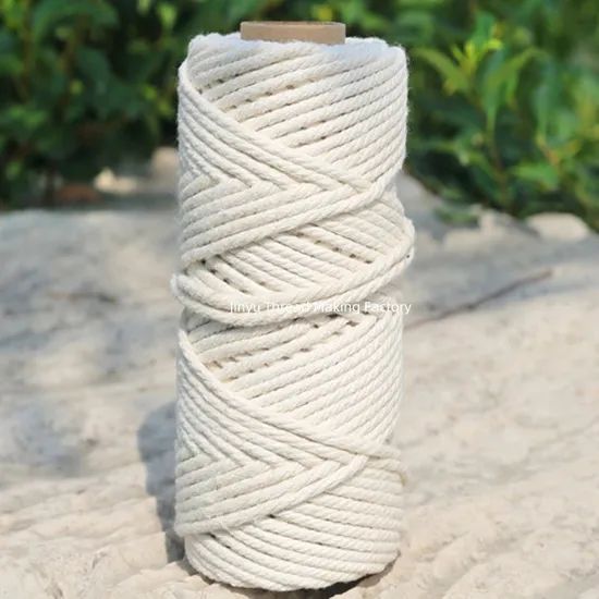 Crafts Home Party Wedding Decoration Cotton 3mm Rope String Sewing Handmade Rope Ribbon Sewing Threads - Image 1