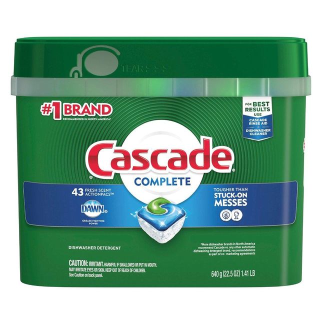 Premium Quality Wholesale Price Cascade Platinum Dishwasher Detergent Actionpacs / Pods , 92-count - Image 3