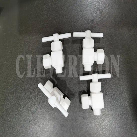 High Performance Corrosive Resistance PTFE Needle Valves Origin China Trademark NONE Model NO. JFCLP Connection Form Ferrule - Image 6