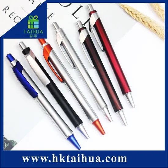 School Student Pen with Refill Plastic Ball Pen OEM Yes Size Standard Logo Customized Trademark TAIHUA Eco-Friendly Yes HS Code - Image 4