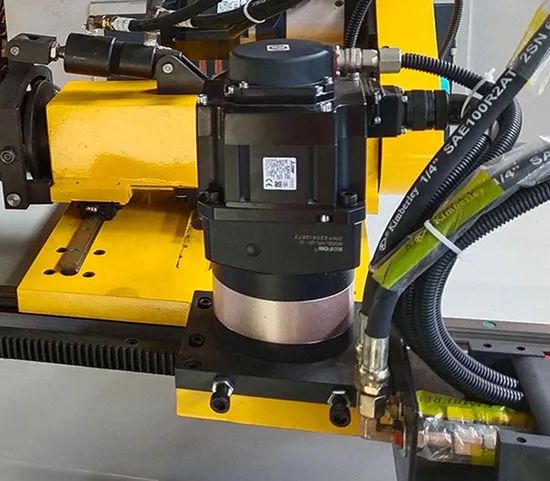 Metal Conduit Square Pipe Bending Machine Automatic CNC Hydraulic Rebar Steel Pipe Bending Machine - Image 6