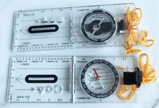 Sports Outdoor Bike Gear Compass Map Compass - Image 3