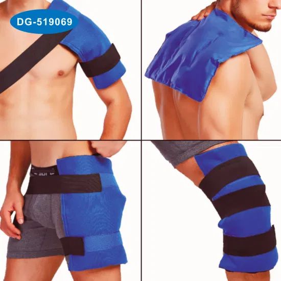 Flexible Gel Ice Pack Hot Cold Therapy Gel Pack Type Both Color Blue Origin China Material Gel Trademark no brand Specification free - Image 1