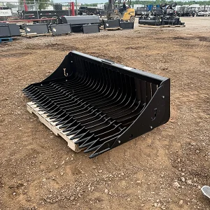 2026 Jenkins Iron & Steel 78″ Rock Bucket Skidsteer Attachment - Image 3