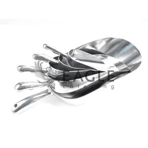 Aluminum Ice Scoop 190mm 6oz Ordinary Handle 555003 OEM Set Packaging Set Trademark OEM Size Ordinary Type Ice Scoop Length Ordinary - Image 2