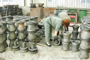 Custom Made Gray Cast Iron Pump Parts - Image 6