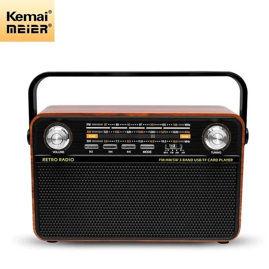 Bluetooth-Connected Portable Retro Retro Home Radio with USB Charging Radio - Image 4