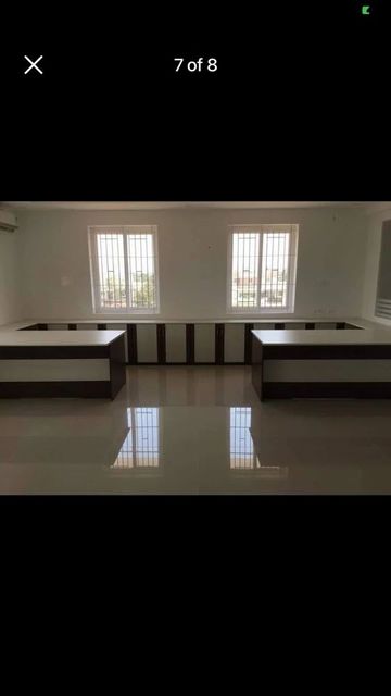 Office Interior Designing Room Conference Room, M.D Rooms Wood Plywood, Engineer Wood, MDF Cabinets Work Station Tables, Recipition - Image 2