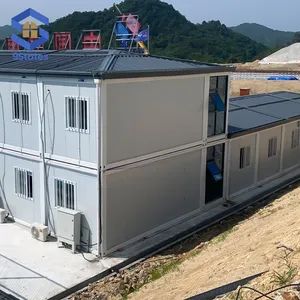 Economic Prefab Worker Accommodation Assembling Container Storage Apartment Integrated Steel Frame Modular Mobile Prefab Prefabric - Image 3