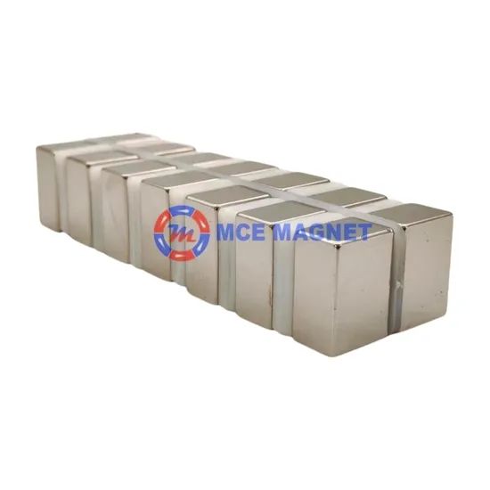 Permanent NdFeB Magnet Bonded NdFeB Magnets Hcj 25koe Class N45uh Origin China Coating Nickel Br 13.5-13.9kgs (Bh)Max - Image 5