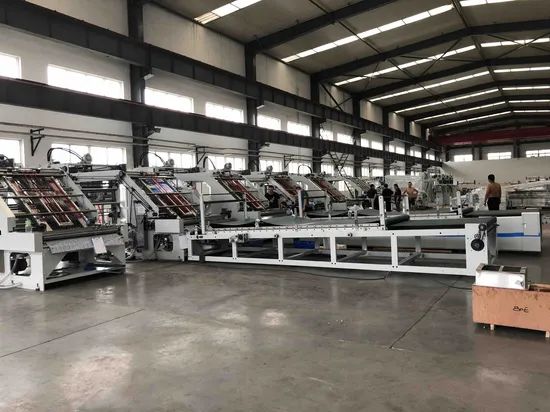 Mjbzj-4 Corrugated Carton Box Making Machines Laminating Machine - Image 6