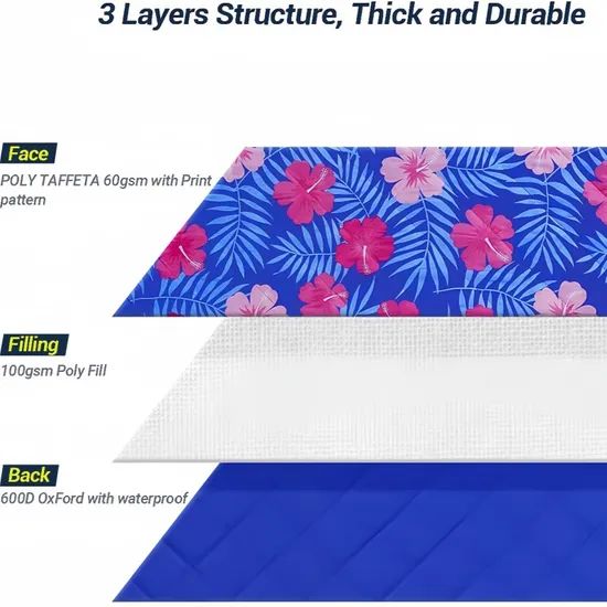 Compact and Portable Picnic Mat for Outdoor Adventures - Image 2
