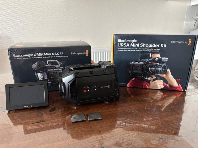 Blackmagic Ursa Mini 4.6K EF - Cinema Camera Kit - Image 1
