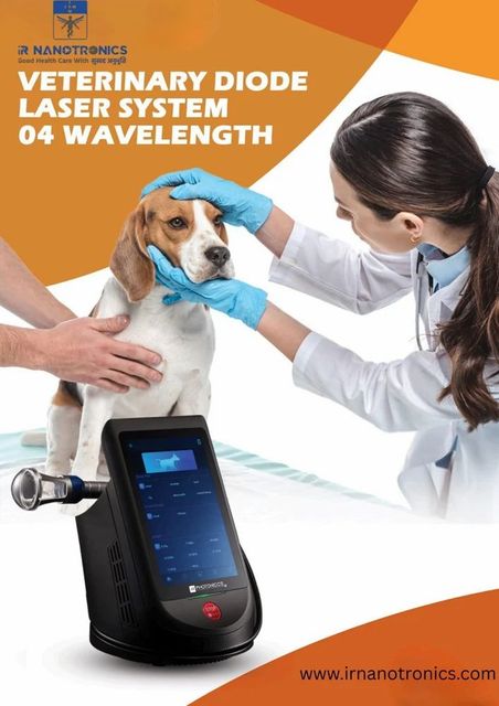 A R PHOTONICS Veterinary Diode Laser Systems (15 Watt) Voltage 15 watt Laser Type Diode Brand A R PHOTONICS Laser Technology - Image 1