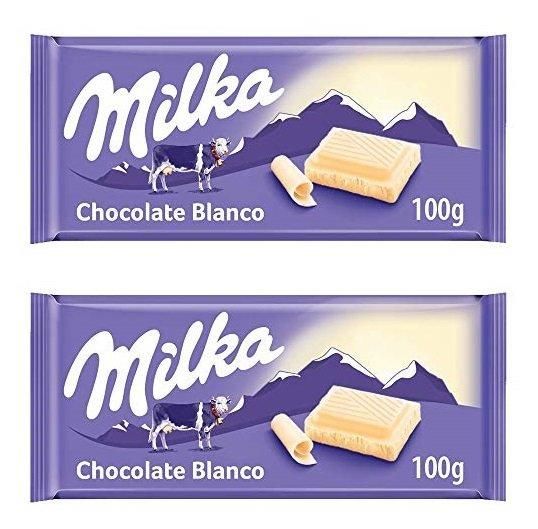 Milka White Chocolate Bar 100g - Perfect for White Chocolate Lovers - Image 1