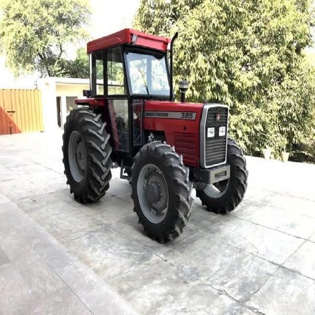 Used Massey Ferguson 385 4WD Wheel Tractor 70HP Gear Drive Farm Tractor for Engine Gearbox Pump High 1 Year Warranty - Image 3