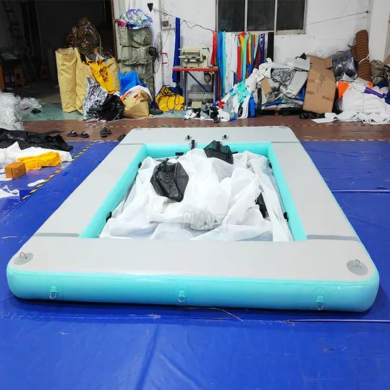 Drop Stitch Sea Swimming Pool Inflatable Jellyfish Sea Pool for Sale - Image 1