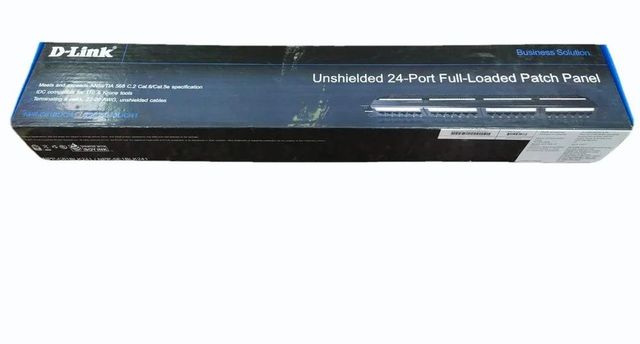 D Link 24 Port Patch Panels ID Plate PC Brand D Link Port Count Six Thickness 1.5mm Support Bar SPCC Type Patch Panels Package Type - Image 2