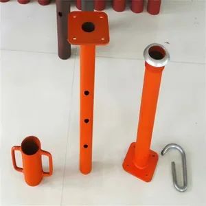 Scaffolding Galvanized Prop Steel Adjustable Shoring Props High Load Capacity Scaffolding Prop - Image 4