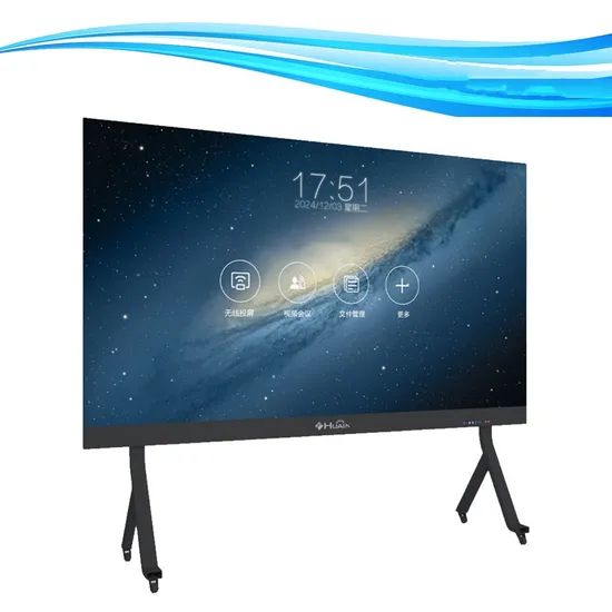 Custom 162 Inch LED TV Display Screen System All-in-One Intelligent Conference Electronic Whiteboard - Image 1