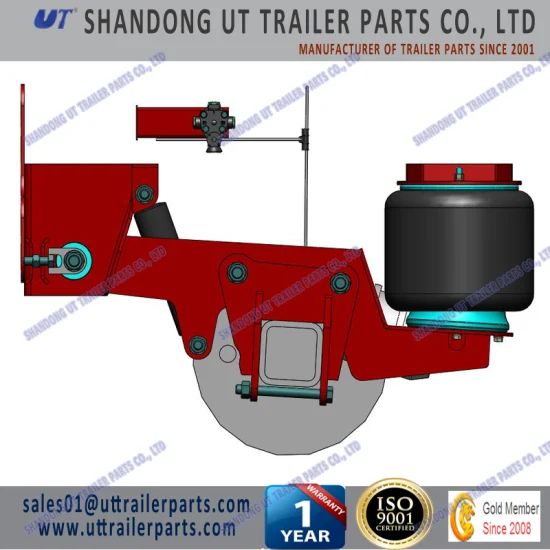 Semi-Trailer Control Arm Air Ride Bags Suspension Kit - Image 3