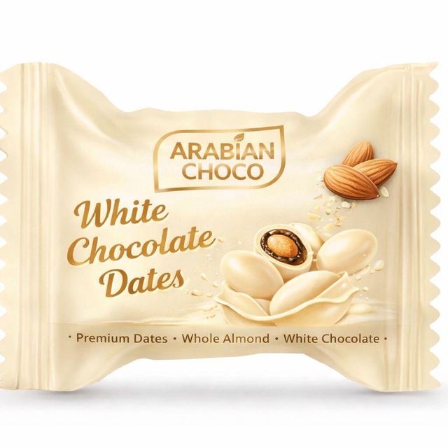 Chocolate Dates - Dates with Almond coated with premium chocolates - Image 3
