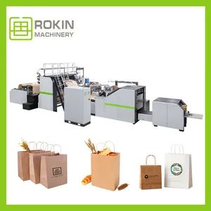 Fully Automatic Fast Speed Tissue Paper Bag Making Machine Speed High Weight 23 Tons Material Paper Trademark ROKIN HS Code 8441200000 - Image 2