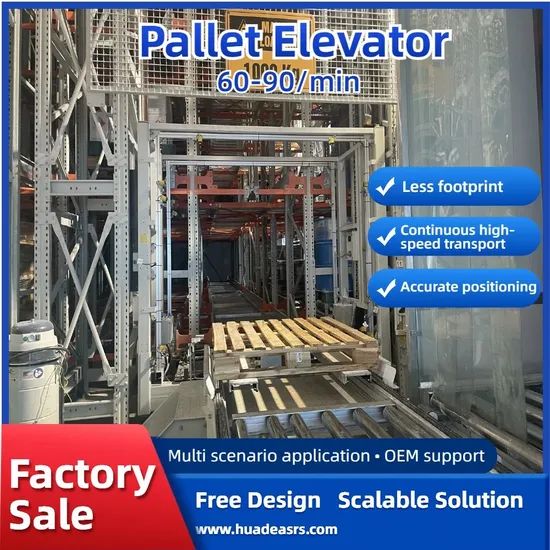 Vertical Pallet Lift Engineered for Reliable Warehouse Transport and ...