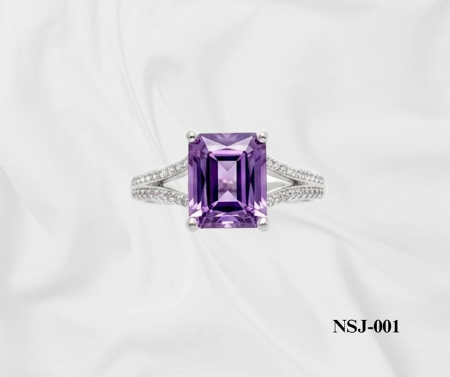 Premium 925 Sterling Silver Ring Crafted with Natural Gemstones - Image 3