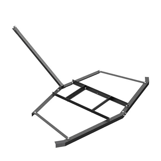 74 Inch Heavy-Duty Steel Drag Rake Suitable for Tractors Flat Rake Grader - Image 1