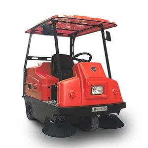 Commercial Parking Lot Ride-on Electric Road Floor Sweeper with ISO CE - Image 3