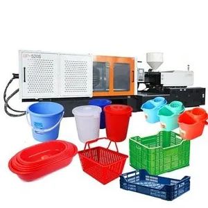Plastic Fruit Container Storage Basket Injection Molding Machine - Image 5