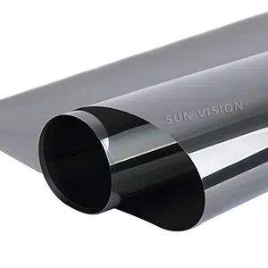 Mirror Silver Reflective Window Tinted Film One Way Vision Building Decorative Films - Image 1