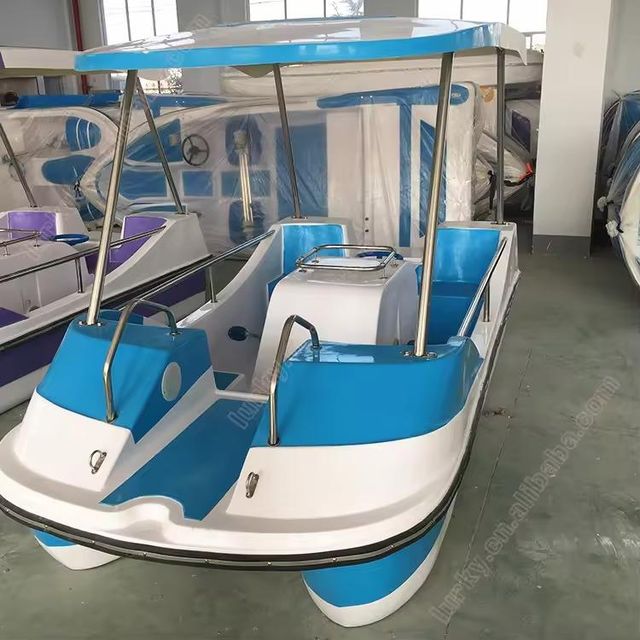 Water Pedal Peddle Foot Power Boat Crafted For Relaxing Outdoor Fun With Reliable And Efficient Pedal System - Image 3
