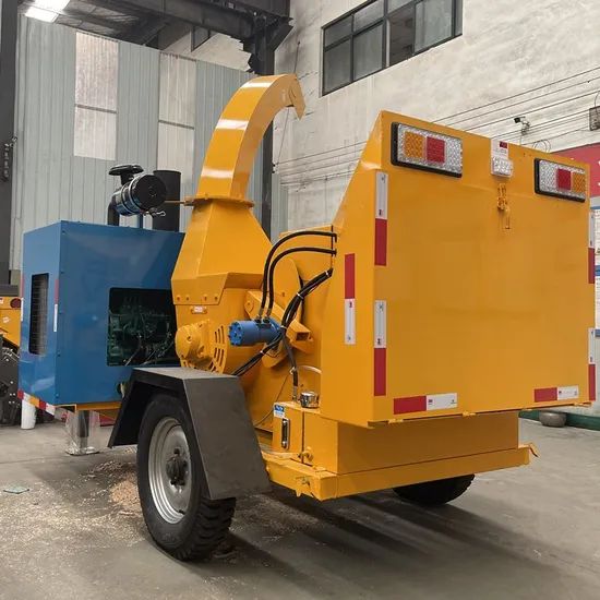 Forestry Machinery Electric Start Wood Chipper Tree Branches Shredder Machine - Image 3