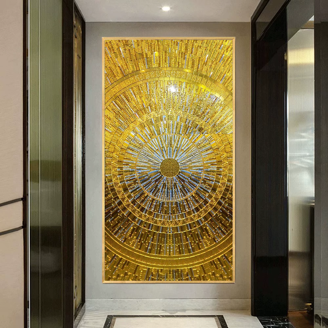 Customized Handcrafted Mosaic Murals Hand Made Glass Marble Mosaic Tile Art Design for Decor - Image 3