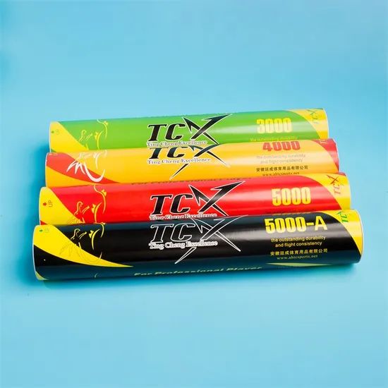 Cheap Factory Price Goose Feather Badminton Shuttlecock Origin China MOQ 50 Dozen Trademark TCX OEM Customized Durability a - Image 6