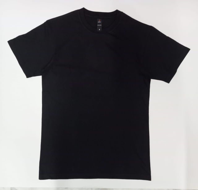 Mans Black White T Shirt - Image 2