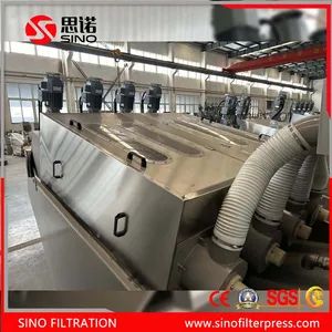 Wide Application Sludge Screw Filter Press Machine for Oil Slurry ...