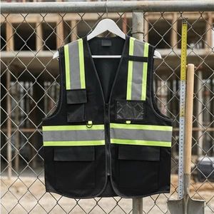 Customizable Logo Lightweight Protection Reflective Vest for Traffic Direction - Image 1