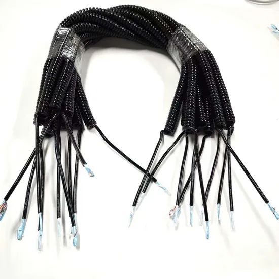 0 1mm2 6core Spiral Coiled Cable with Shield Extension Spring Cables - Image 6