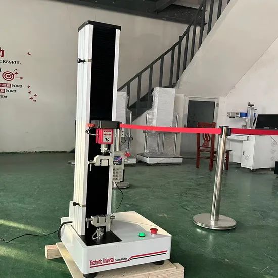 Desktop Single Column Digital Display Tensile Testing Machine Plastic Silicone Tensile Strength Testing Machine - Image 5
