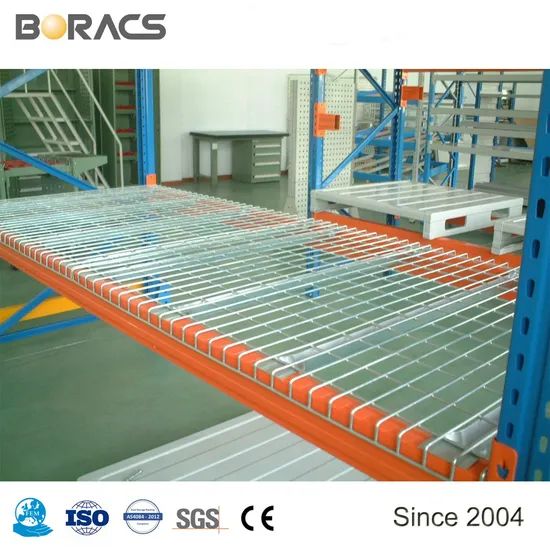 Customized Galvanized Welded Wire Mesh Warehouse Racking Decking Mesh Decking Pallet Rack - Image 2