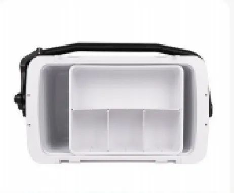 Flat Cover Multi Function Wheeled Ice Bucket Red PP ABS 37L 1Y MOQ100 56x33x37cm - Image 5