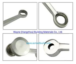 160mm Stainless Steel Glass Spider with One Short Arms; Glass Fitting Hardware, Point-Fixed Curtain Wall Hardware with High Quality and Best Price - Image 5