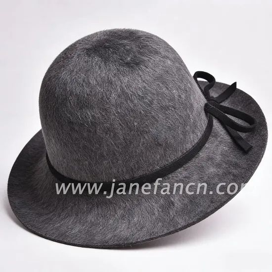 Wholesale Fedora Hats Women Custom Wool Felt Hat in Different Color - Image 1